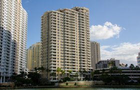 Courvoisier Courts. Condominiums for sale in Brickell